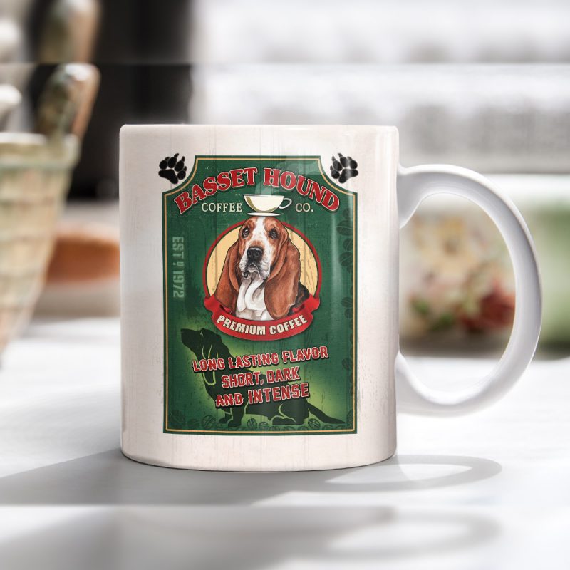 Basset Hound Dog Coffee Company Mug FB1802 95O50 Eviral Store