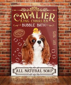Cavalier King Charles Spaniel Dog Canvas