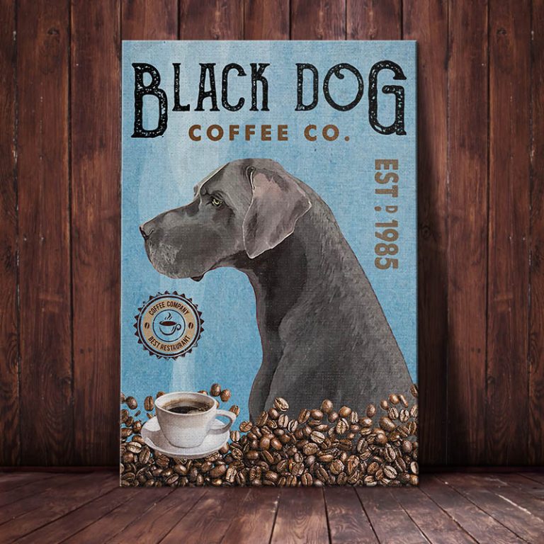 Great Dane Dog Coffee Company Canvas MR2402 67O36