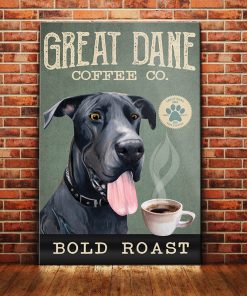 Great Dane Dog Canvas