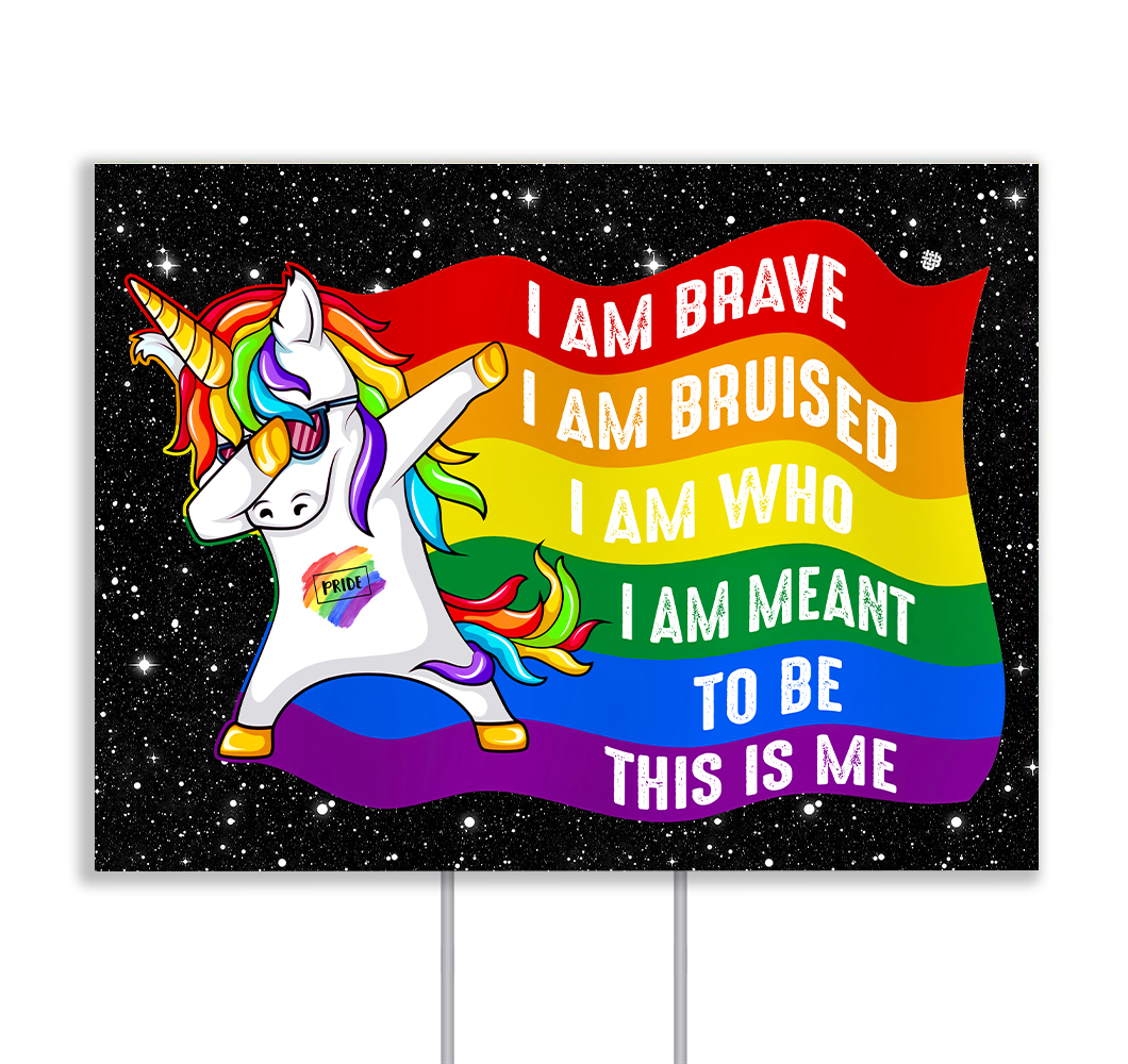 is the gay pride symbol a unicorn