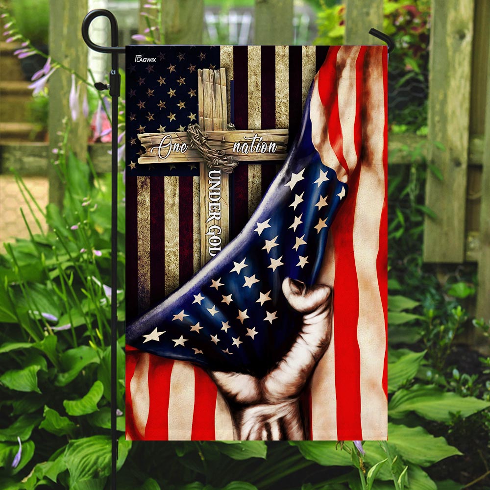 One Nation Under God Flag MLH1183F – Eviral Store